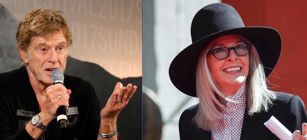 Robert Redford y Diane Keaton