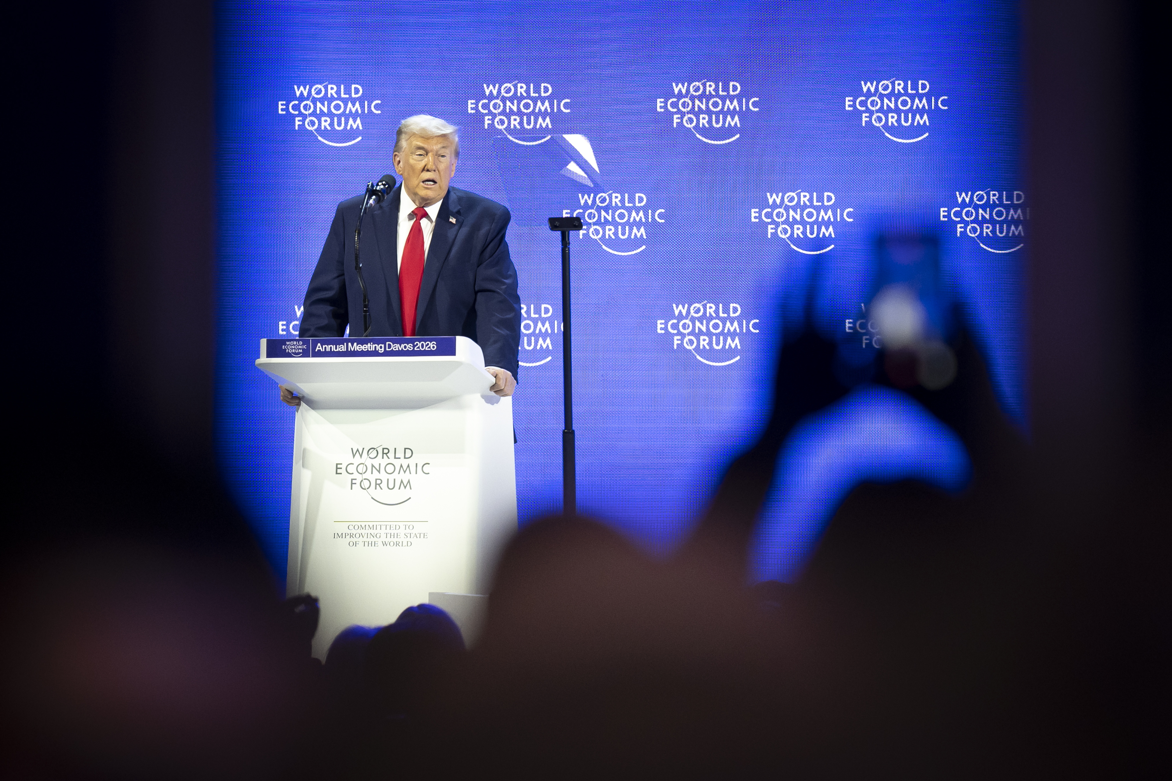 Donald Trump Davos Estados Unidos Groenlandia
