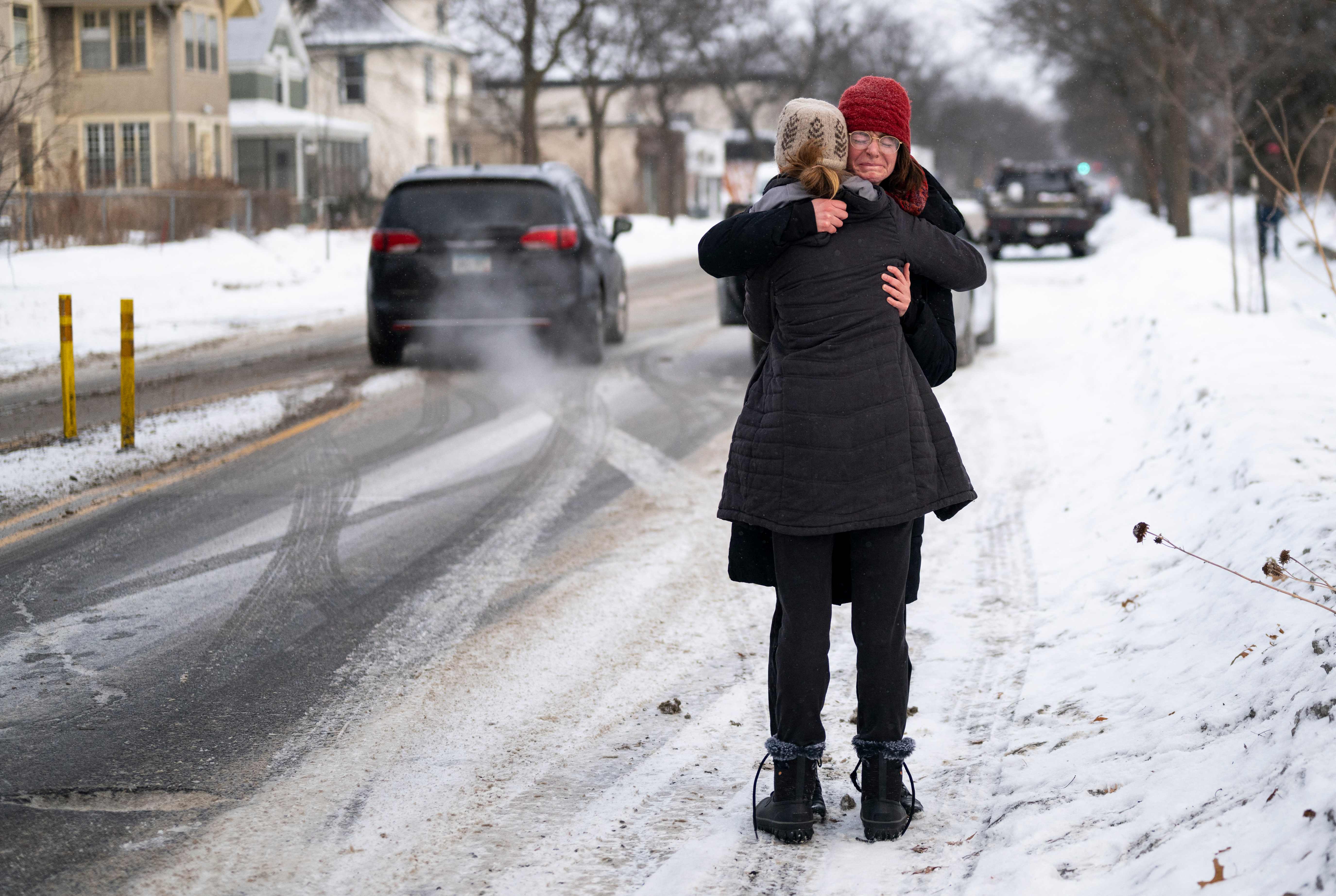 ENFRENTAMIENTO ICE MIGRANTES MINNESOTA ESTADOS UNIDOS'