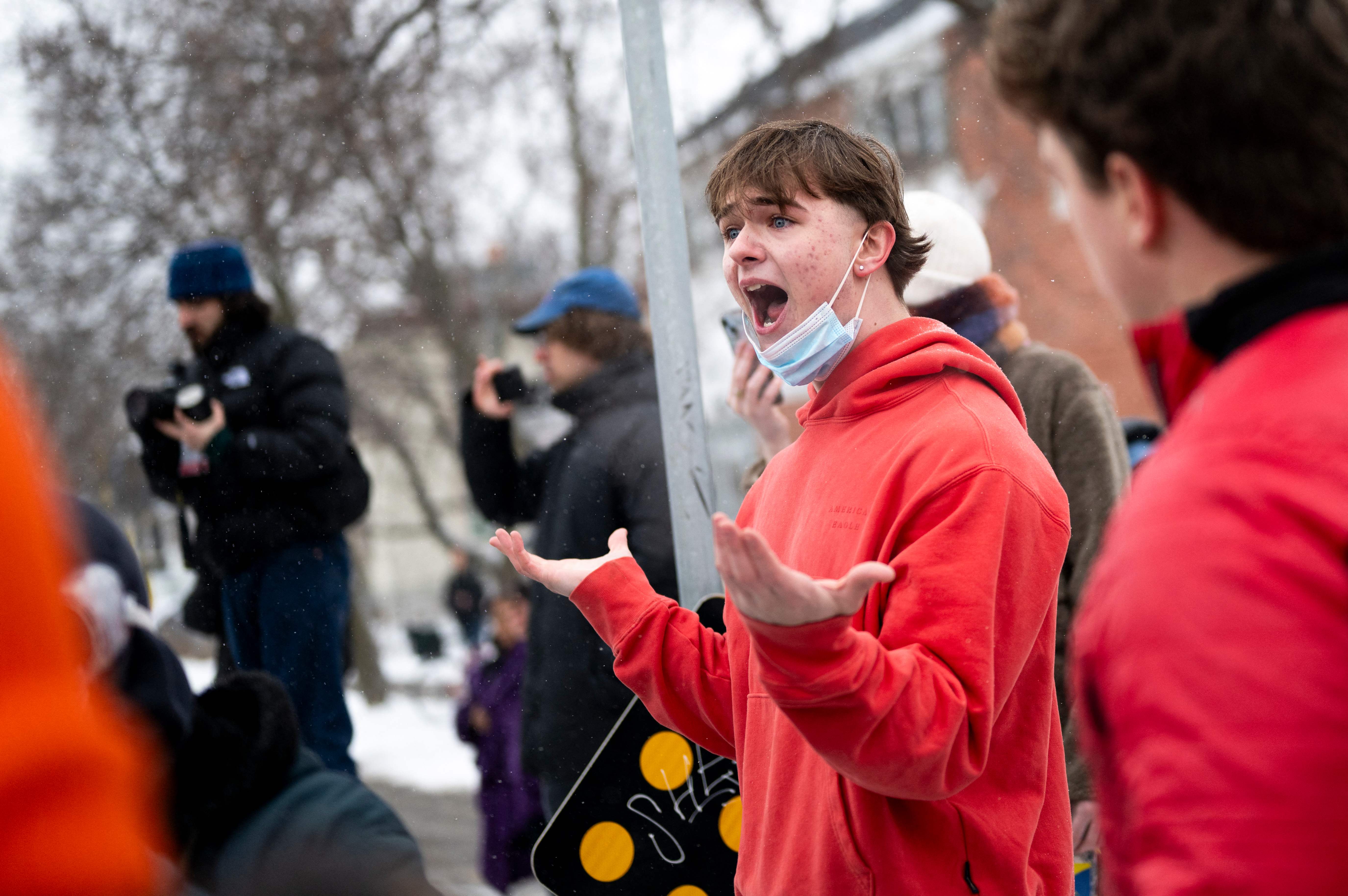 ENFRENTAMIENTO ICE MIGRANTES MINNESOTA ESTADOS UNIDOS'