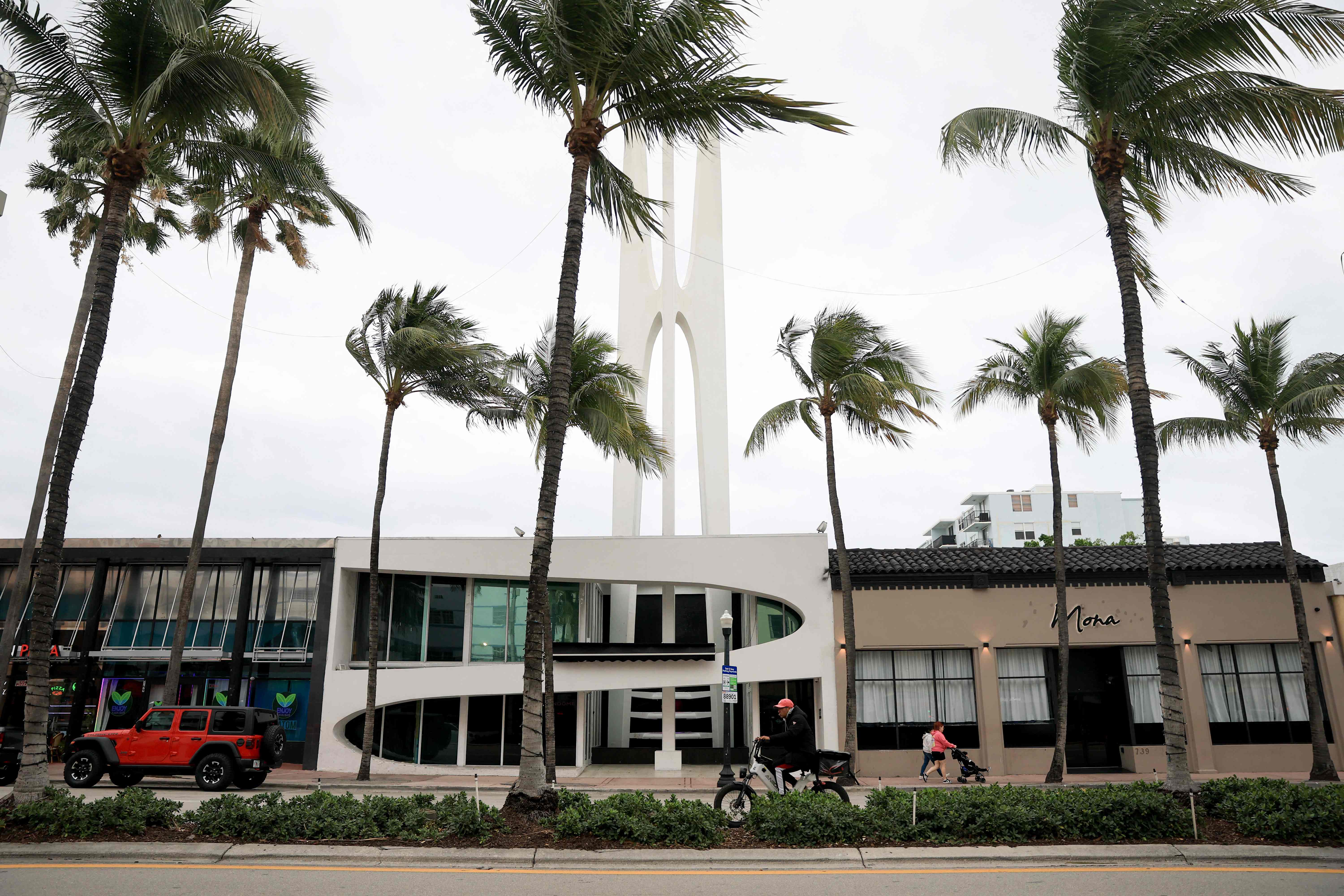 MIAMI BEACH, FLORIDA - JANUARY 21: The exterior of the Vendome nightclub on January 21, 2026 in Miami Beach, Florida. The nightclub has come under criticism for videos circulating online, which appear to show a group of right-wing influencers partying on Saturday to rapper Kanye Wests song Heil Hitler at the club.   Joe Raedle/Getty Images/AFP (Photo by JOE RAEDLE / GETTY IMAGES NORTH AMERICA / Getty Images via AFP)