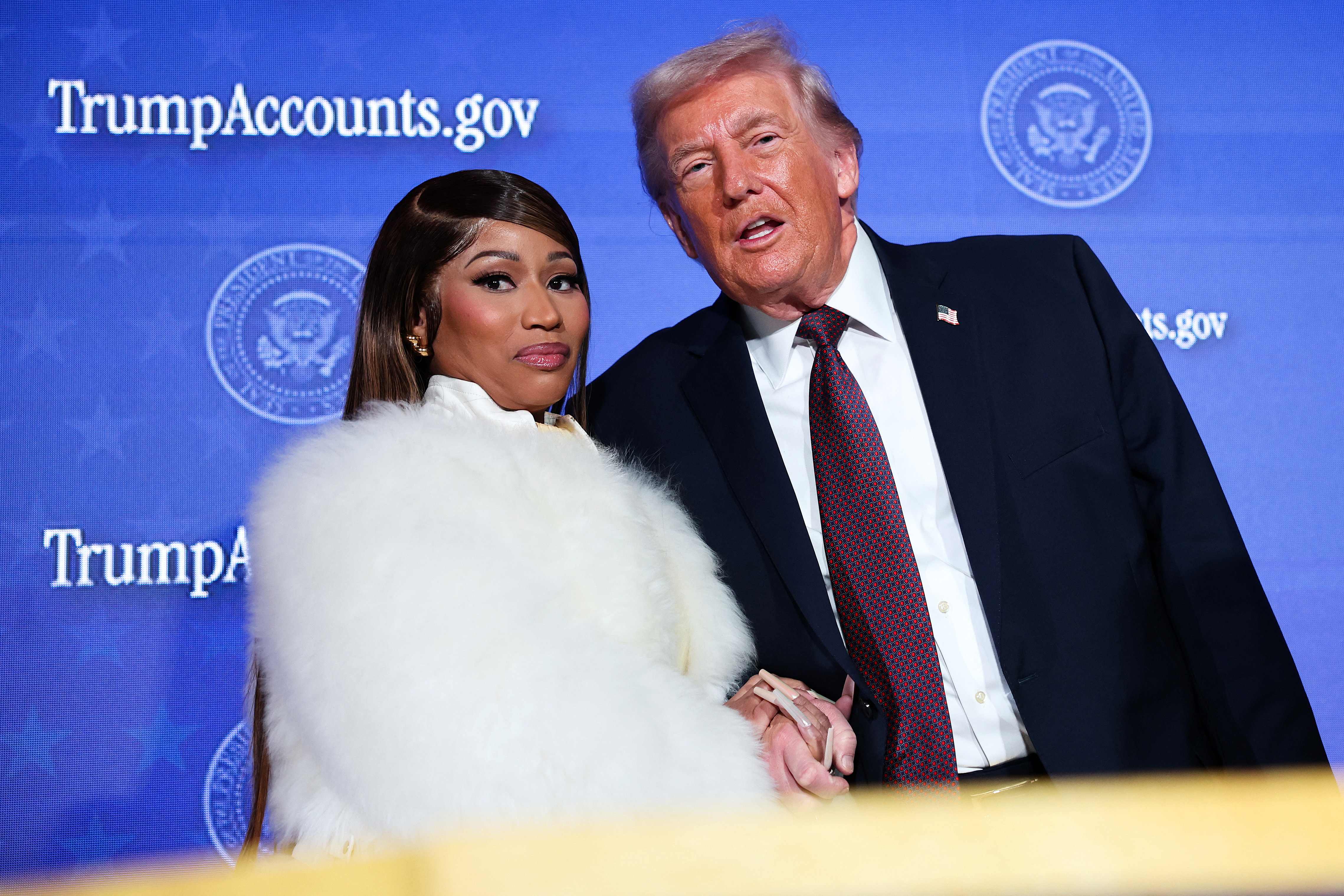 Qué son las “cuentas Trump” por las que la rapera Nicki Minaj mostró apoyo hacia el mandatario