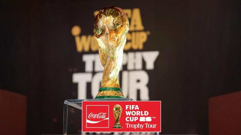 ¡El trofeo de la Copa del Mundo 2