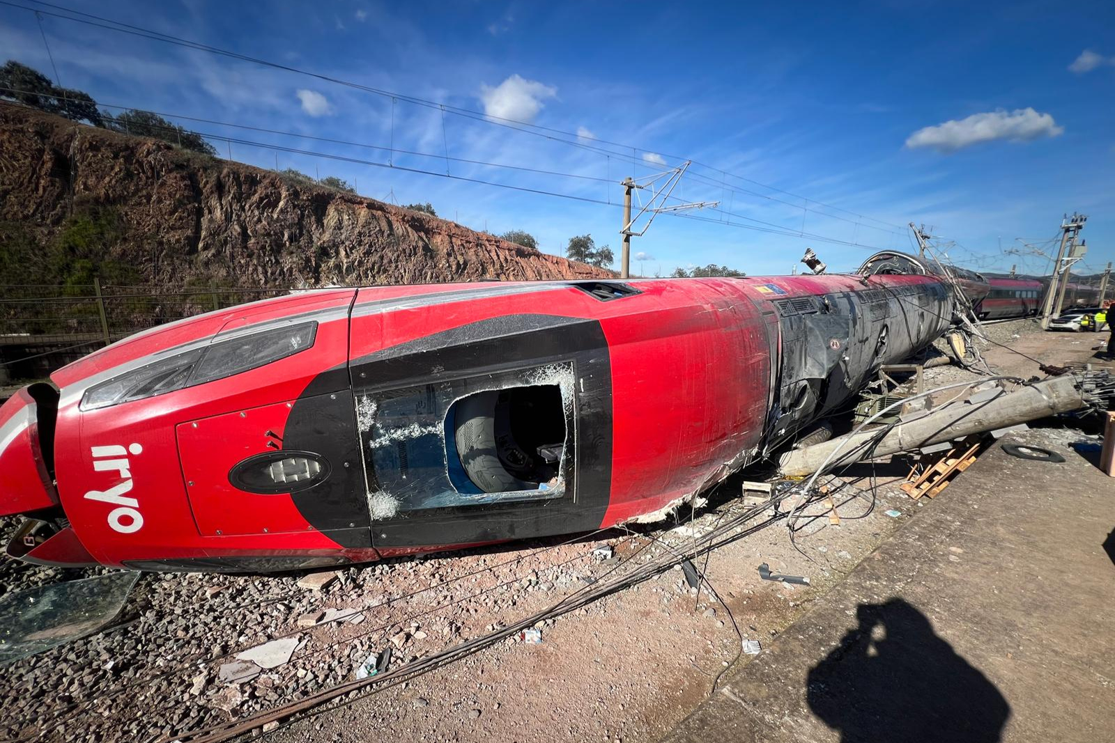 ACCIDENTE DE TREN EN ESPAÑA'