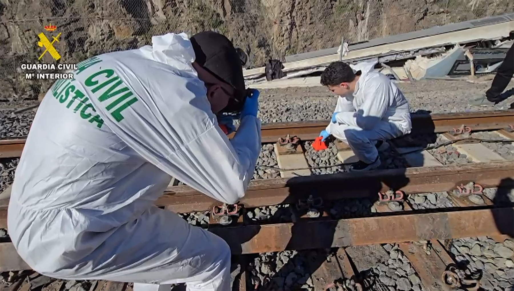 ACCIDENTE DE TREN EN ESPAÑA'