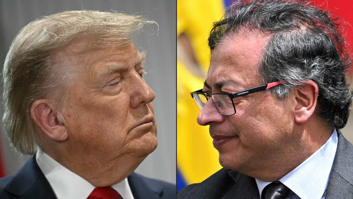 Presidente de Colombia Gustavo Petro amenaza con "volver a tomar las armas" ante declaraciones de Trump