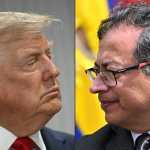 Donald Trump y Gustavo Petro