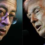 Donald Trump y Gustavo Petro Donald Trump y Gustavo Petro