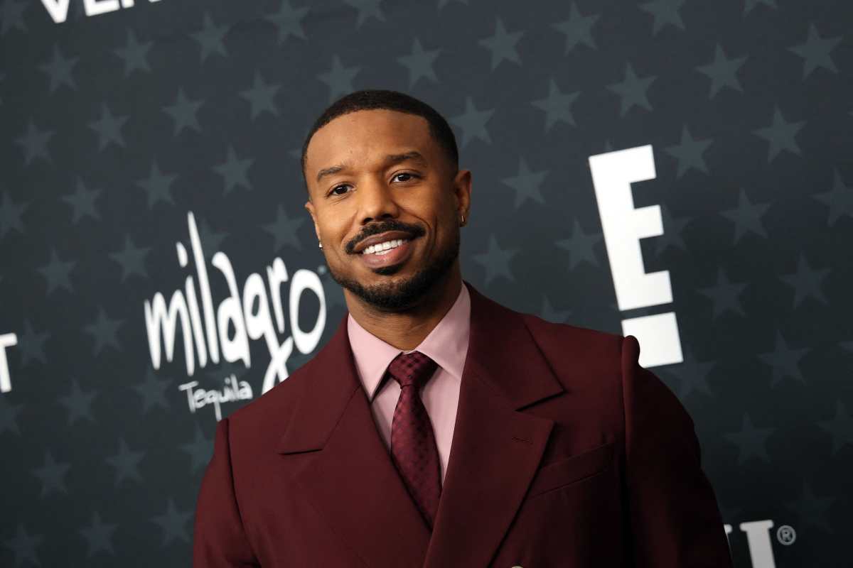 (FILES) US actor Michael B. Jordan attends the 31st Annual Critics Choice Awards at Barker Hangar in Santa Monica, California, on January 4, 2026. Warner Bros may be for sale, but the studio's acclaimed hits Sinners and One Battle After Another are expected to dominate the Oscar nominations when the Academy announces its final contenders January 22, 2026. (Photo by Michael Tran / AFP)