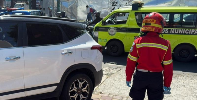 Mujer herida en ataque armado en la zona 1