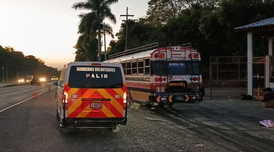 BALACERA EN BUS KM 52 AL PACÍFICO