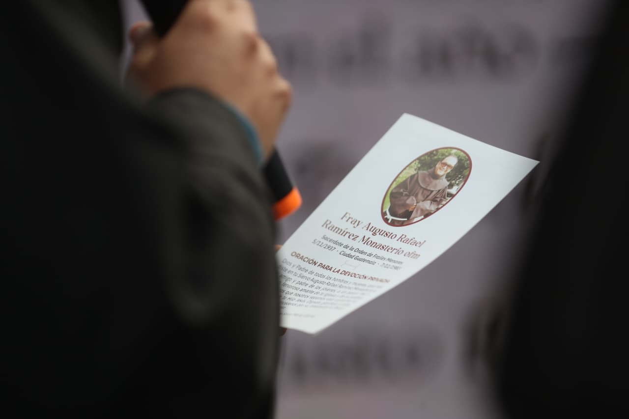 El Vaticano autoriza la beatificación del fraile guatemalteco Rafael Ramírez Monasterio. (Foto Prensa Libre: Byron Baiza) 