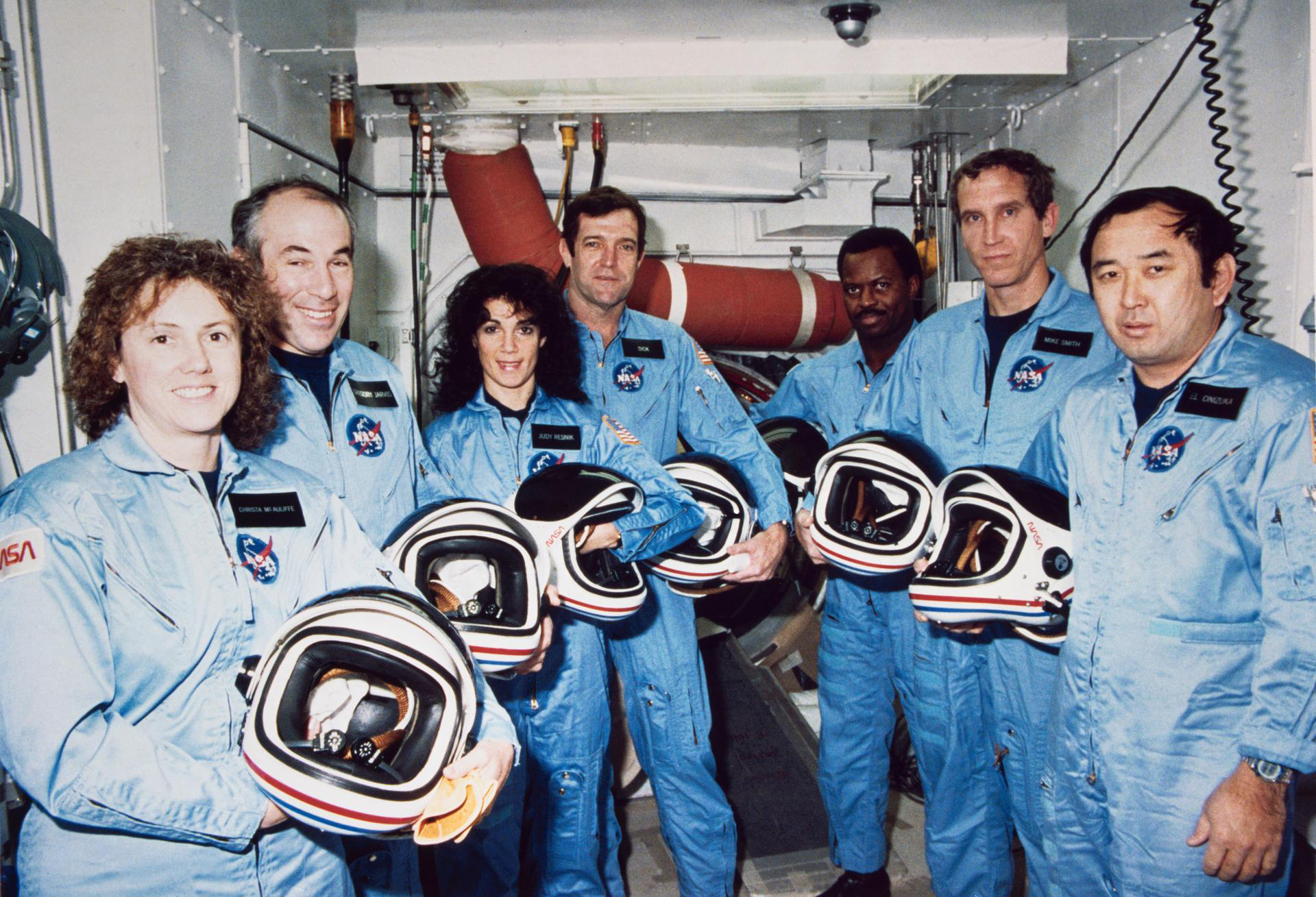 Challenger astronautas