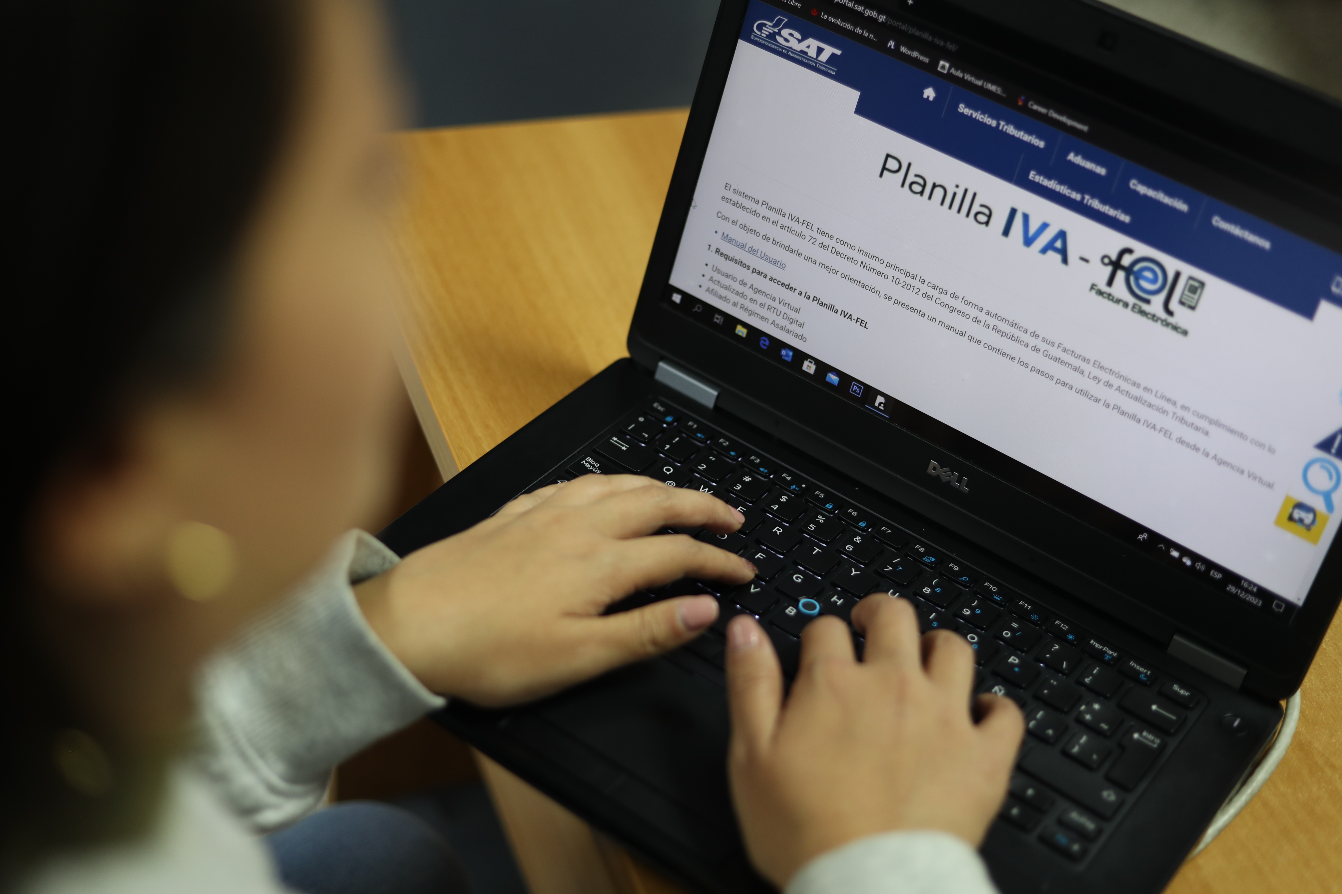 Planilla IVA-FEL 2026 en el portal de la SAT