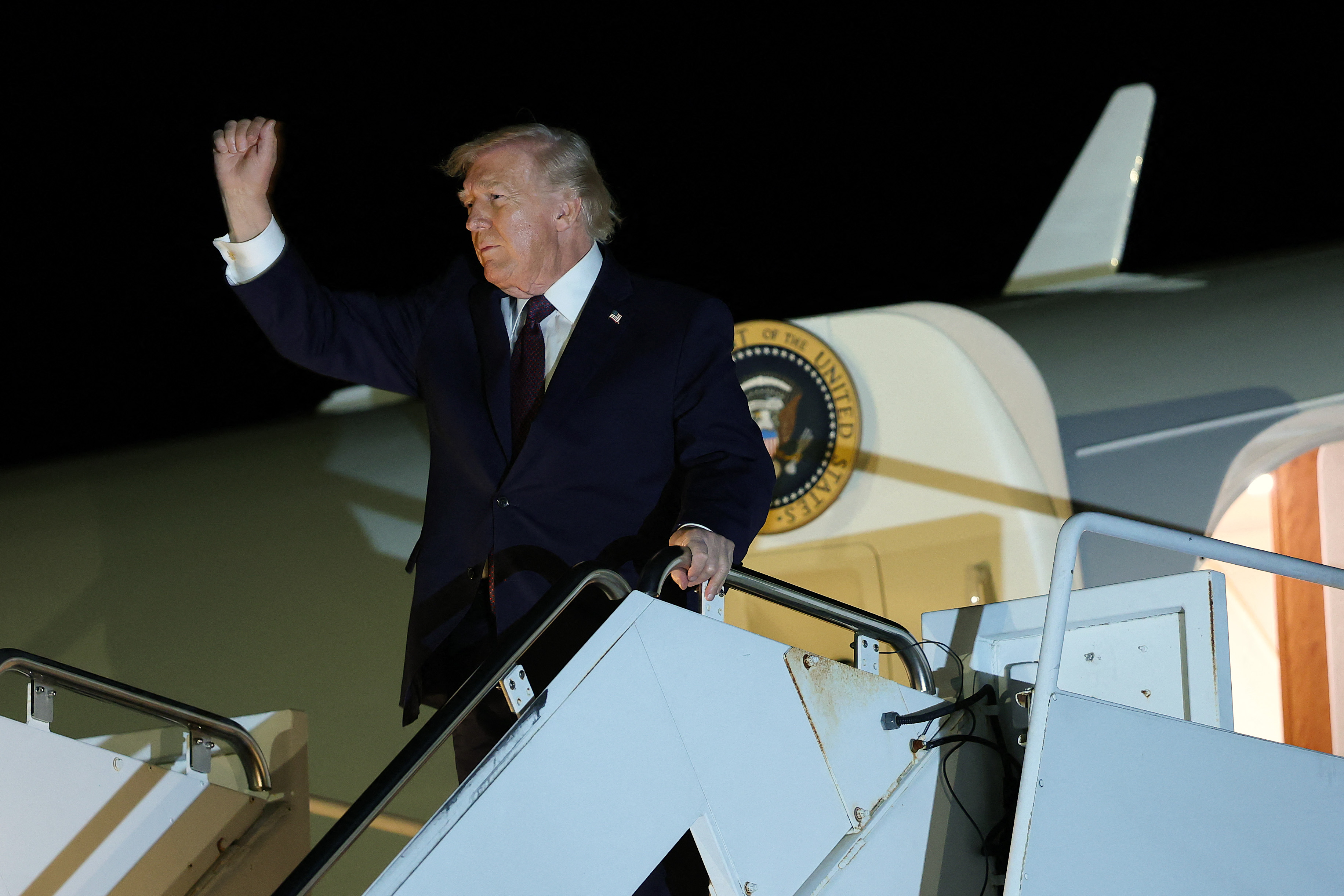 Presidente Donald Trump Air Force One