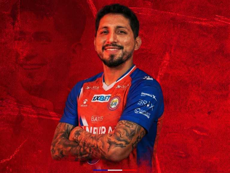 Xelajú MC confirmó el fichaje del delantero ecuatoriano Joffre Andrés Escobar para el Clausura 2