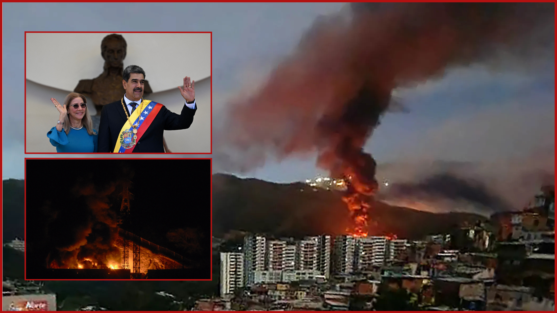 Explosiones en Caracas y captura de Maduro por EE. UU.