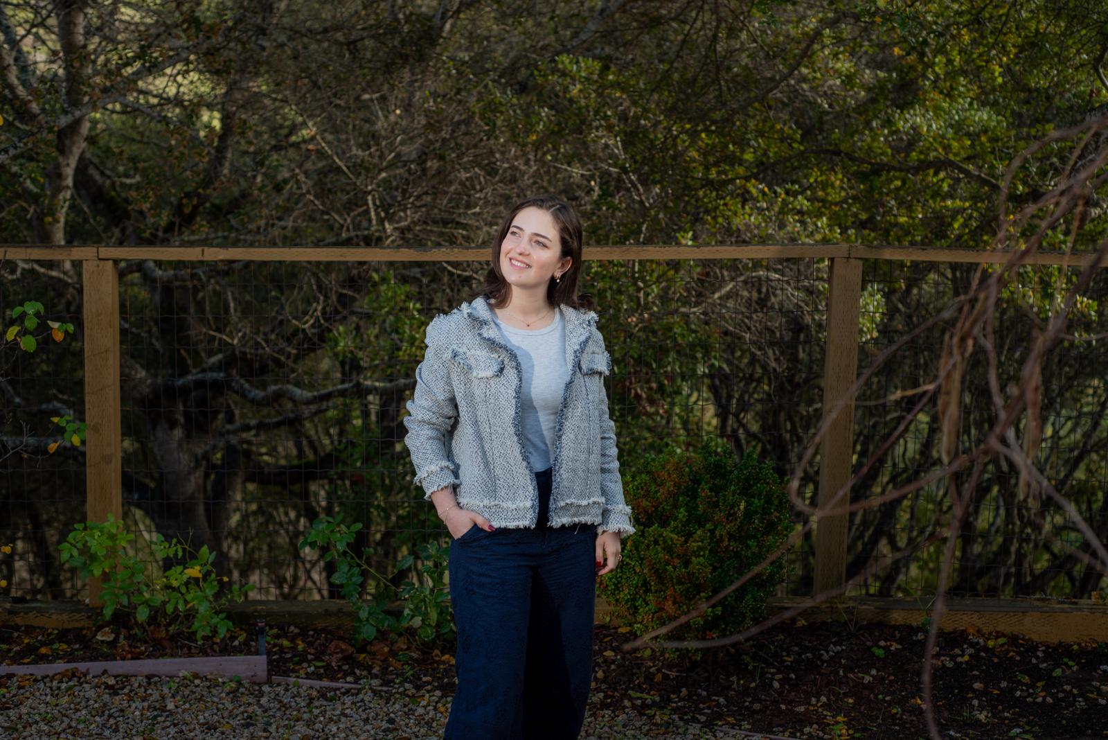 Gabriela Asturias Ruiz, Personaje del Año 2025 de Prensa Libre, agradeció el reconocimiento y la labor de sus equipos de trabajo y su familia. (Foto Prensa Libre: Ximena Natera)