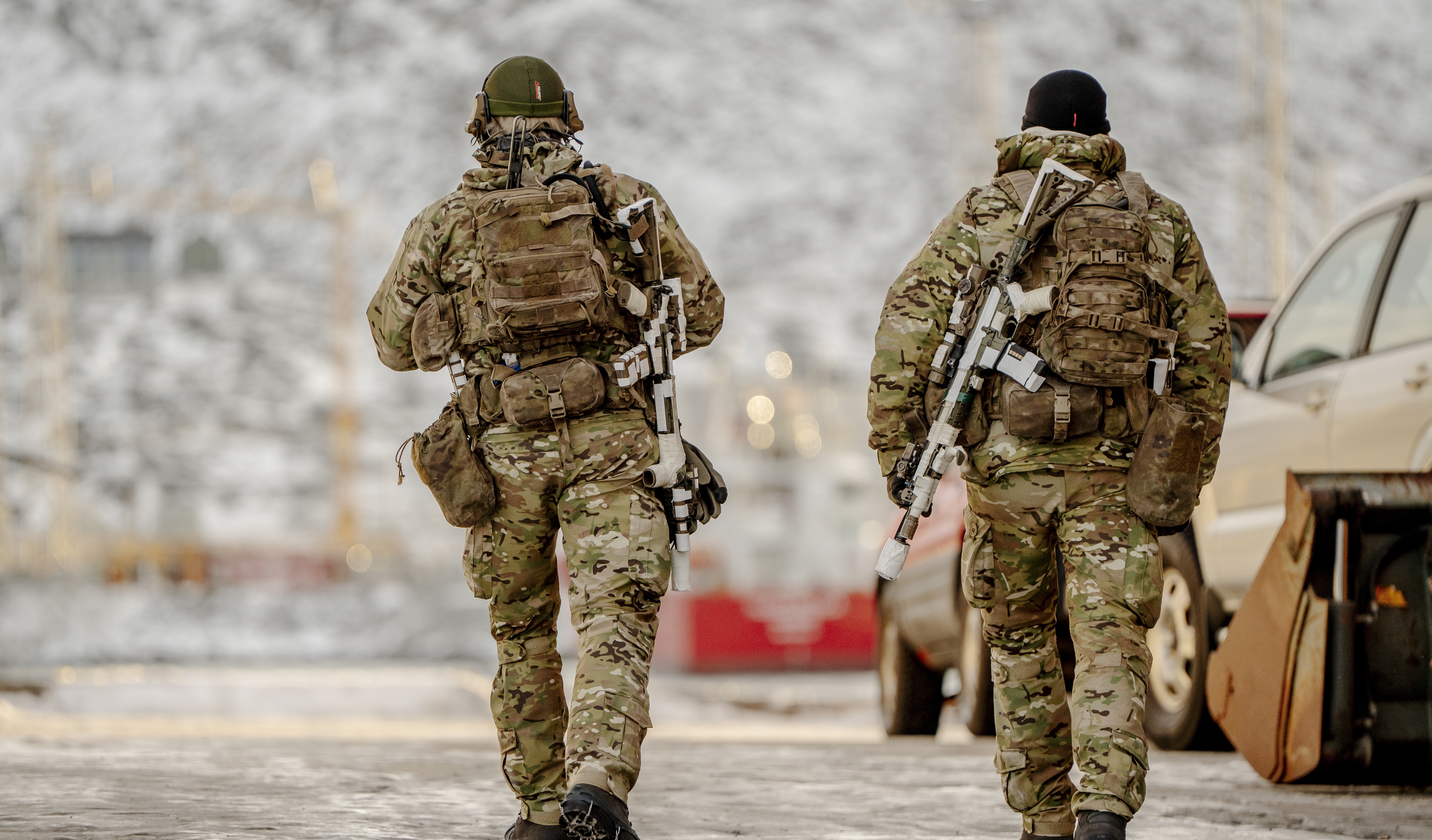 Soldados Groenlandia