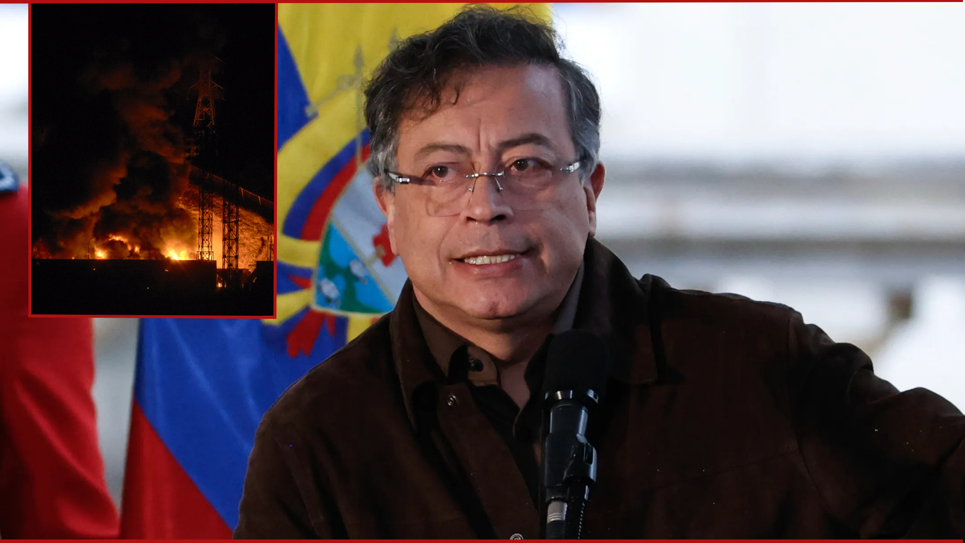 Gustavo Petro reacciona a explosiones en Caracas y denuncia tensión regional