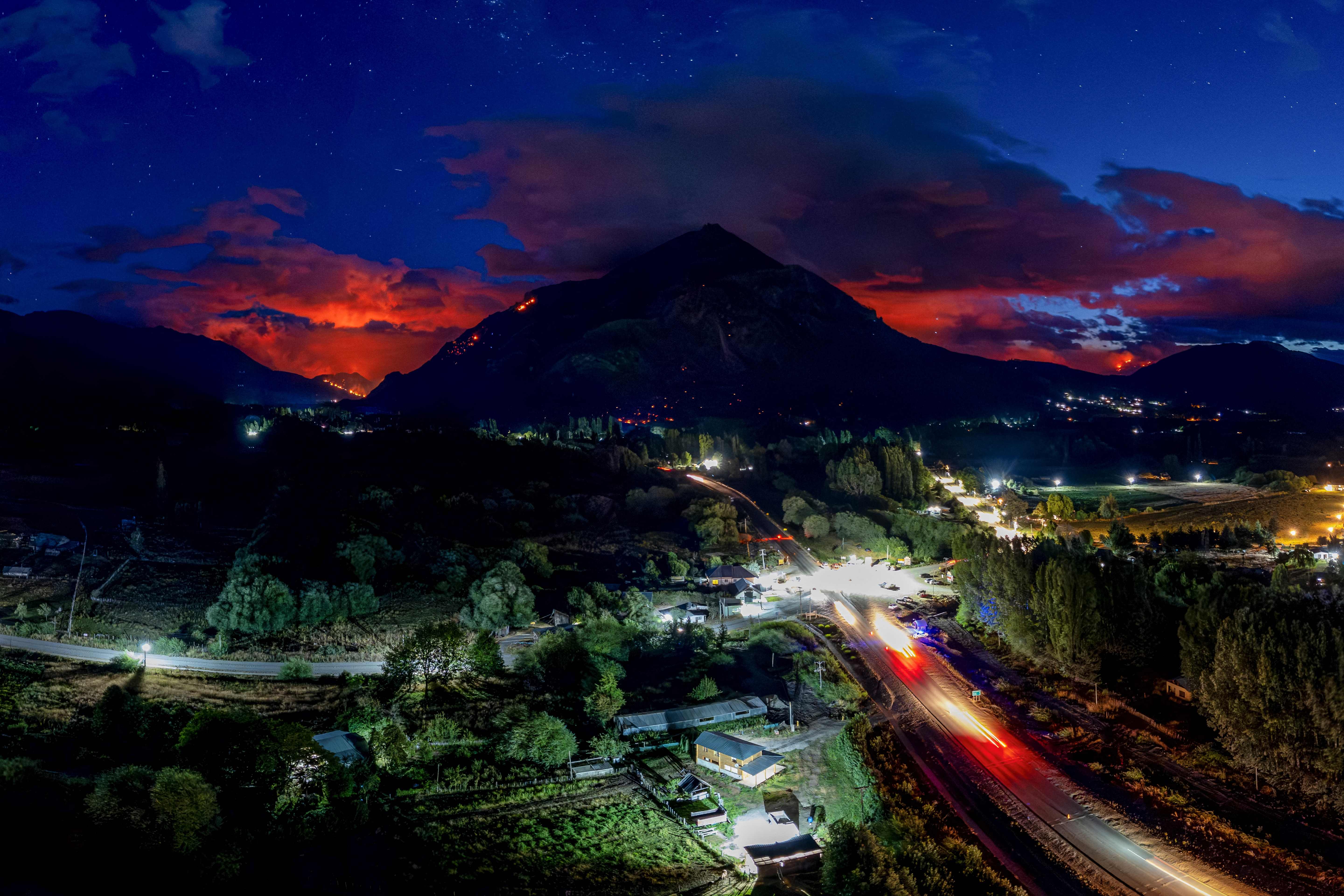 INCENDIO PATAGONIA ARGENTINA'