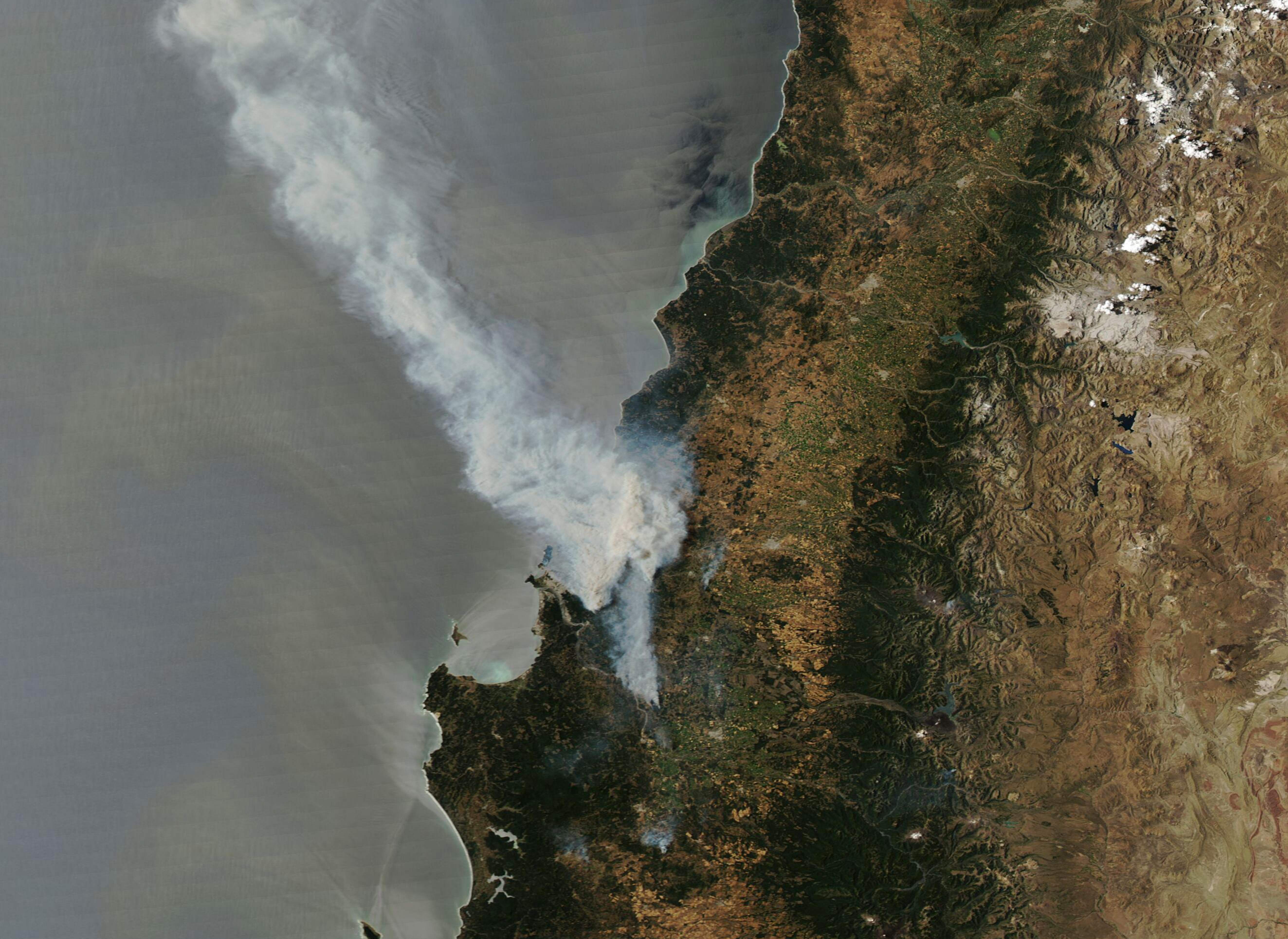 INCENDIOS CHILE'