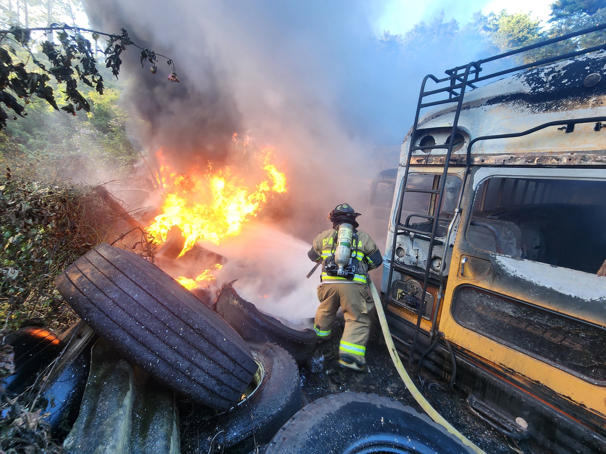 Incendios en Guatemala