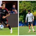 Herrera, Escobar, Evans y Hagen serán los guatemaltecos en la MLS para esta temporada (Foto: Prensa Libre, LAFC, FC Montreal, Columbus Crew, DC United).