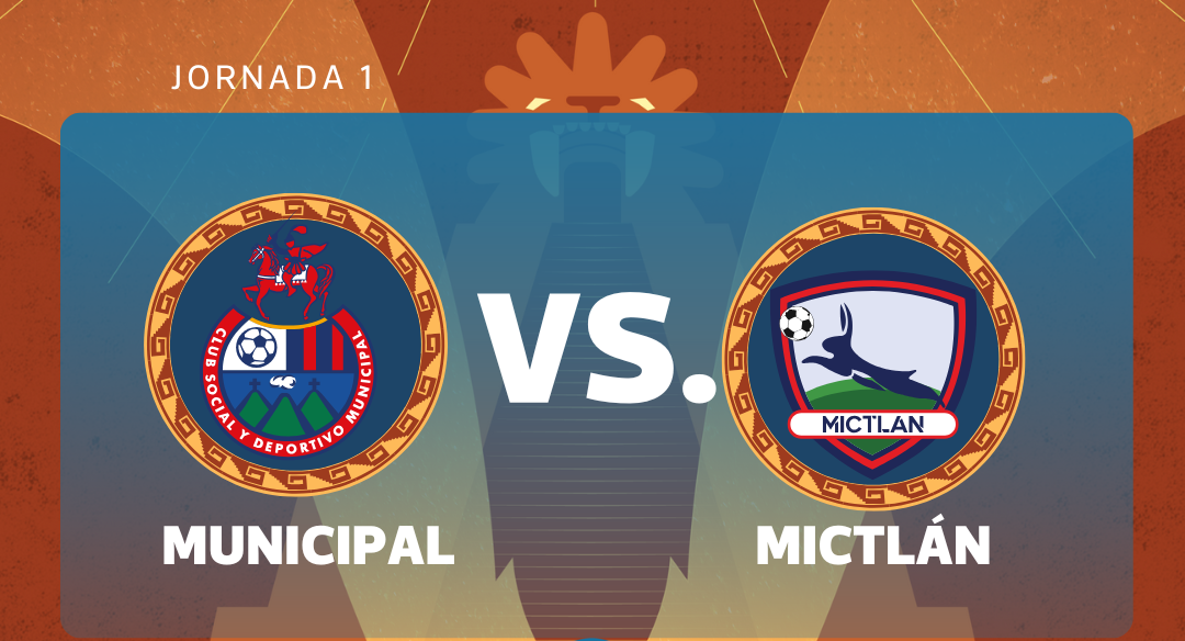 Municipal vs. Mictlán, jornada 1, torneo Clausura 2026 (Foto Prensa Libre).