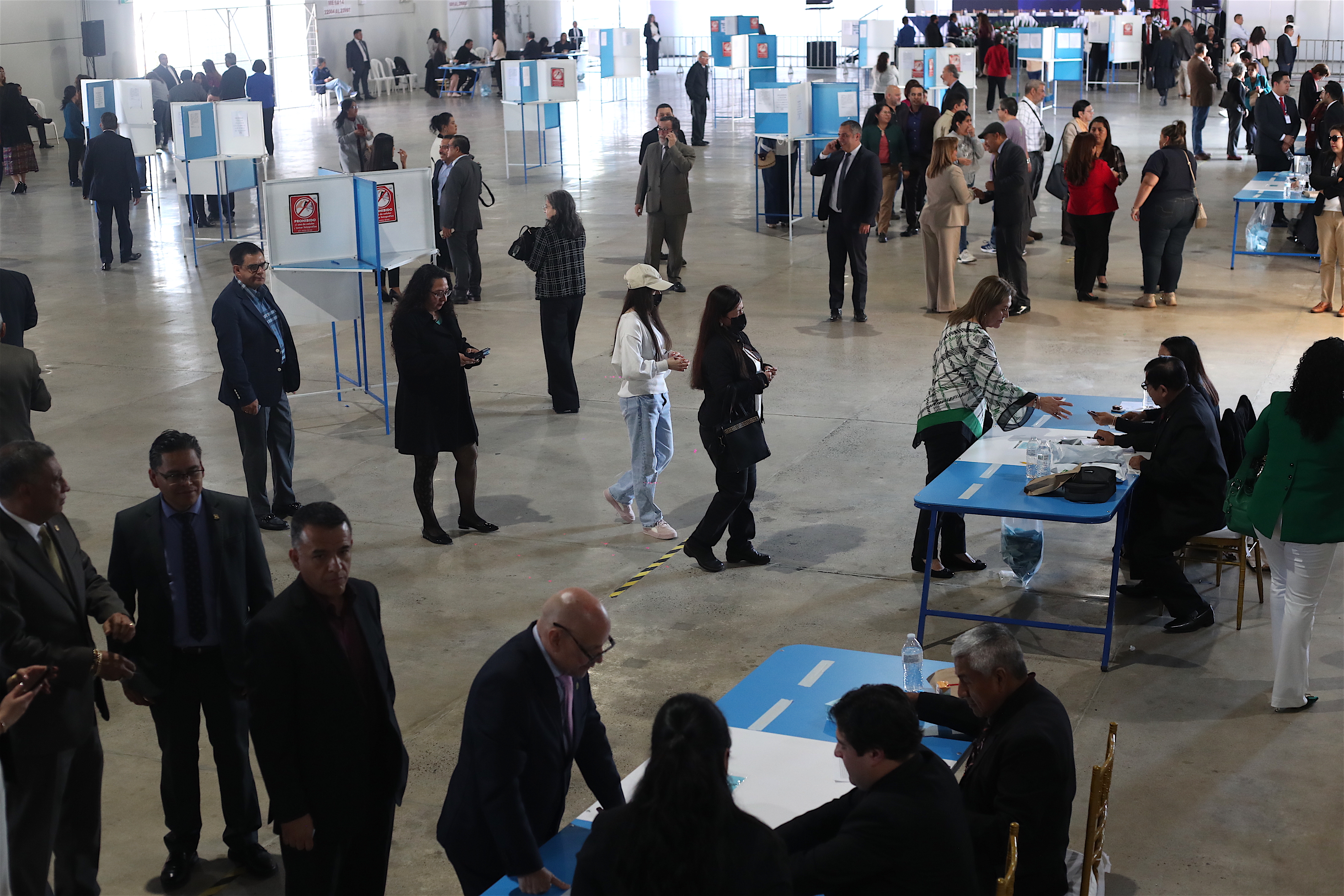 Elecci?n para elegir representante titular y suplente del CANG para integrar la comisi?n de postulaci?n para el TSE 2026-2032. Fotograf?a Esbin Garcia 05-01-26