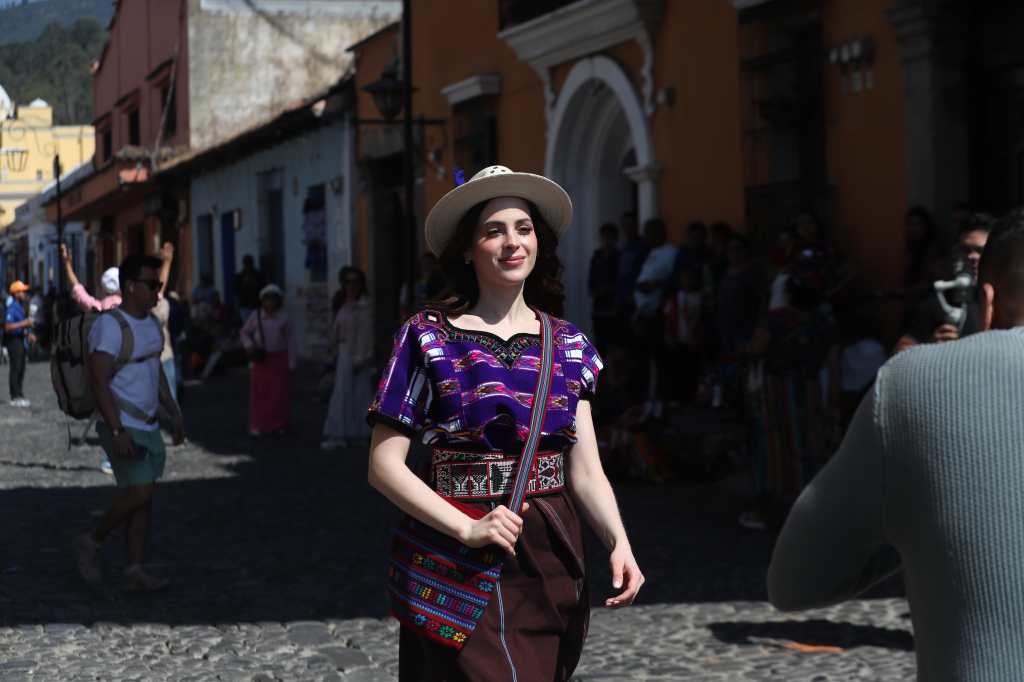 Una de las imágenes de Miss Universo en Antigua Guatemala. (Foto Prensa Libre: Érick Ávila)