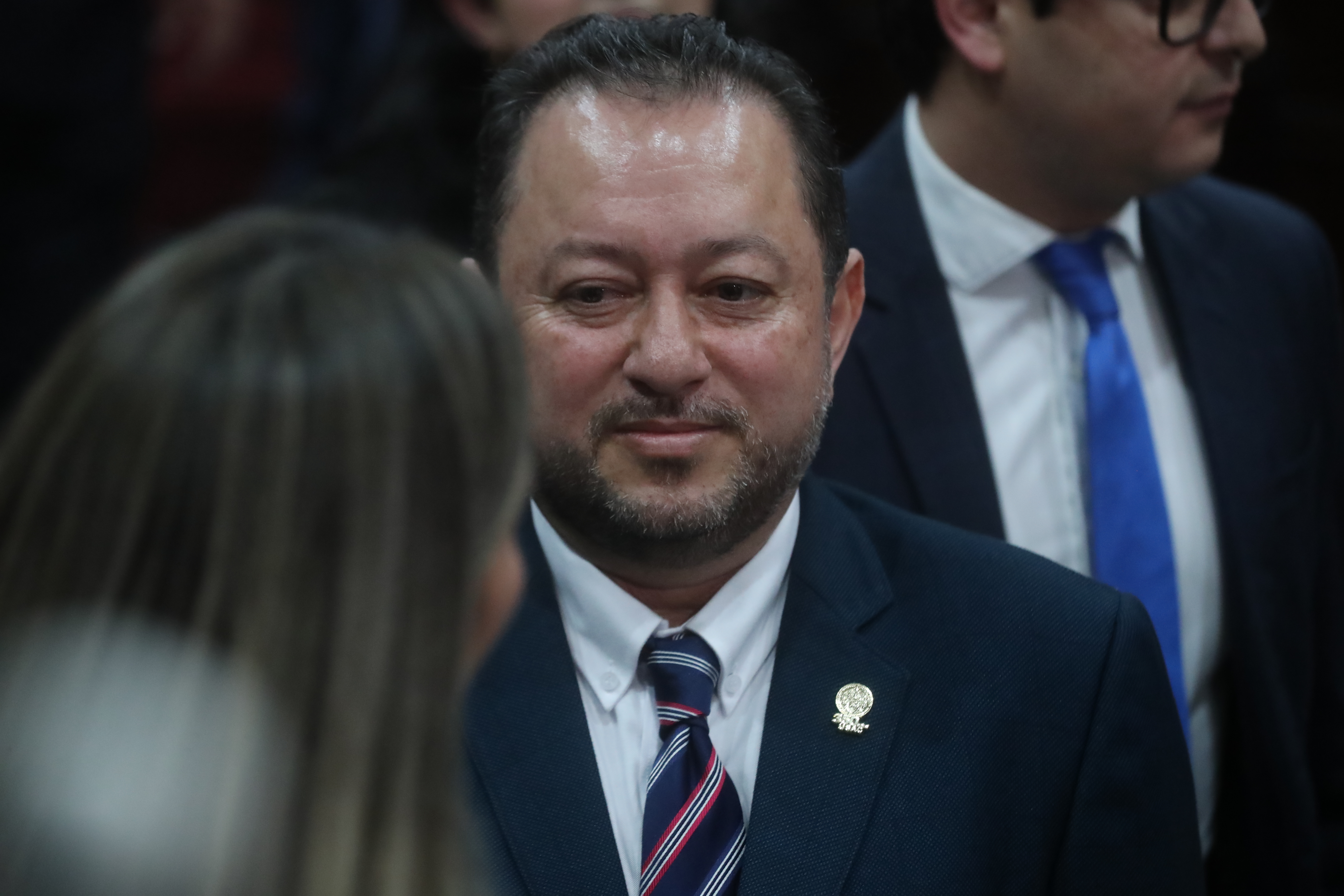 Walter Mazariegos, rector de la USAC, en imagen de archivo durante una actividad pública, en el contexto de la elección de cuerpos electorales universitarios.