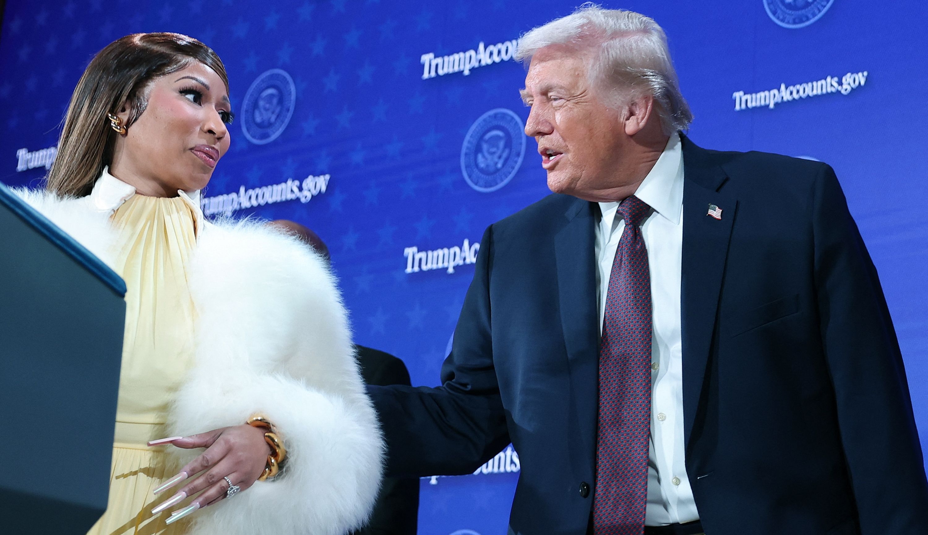 Donald Trump Nicki Minaj