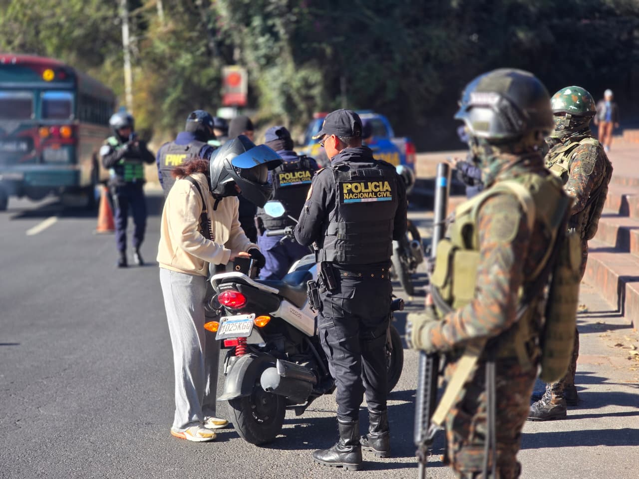 Estado de sitio Guatemala PNC Ejército