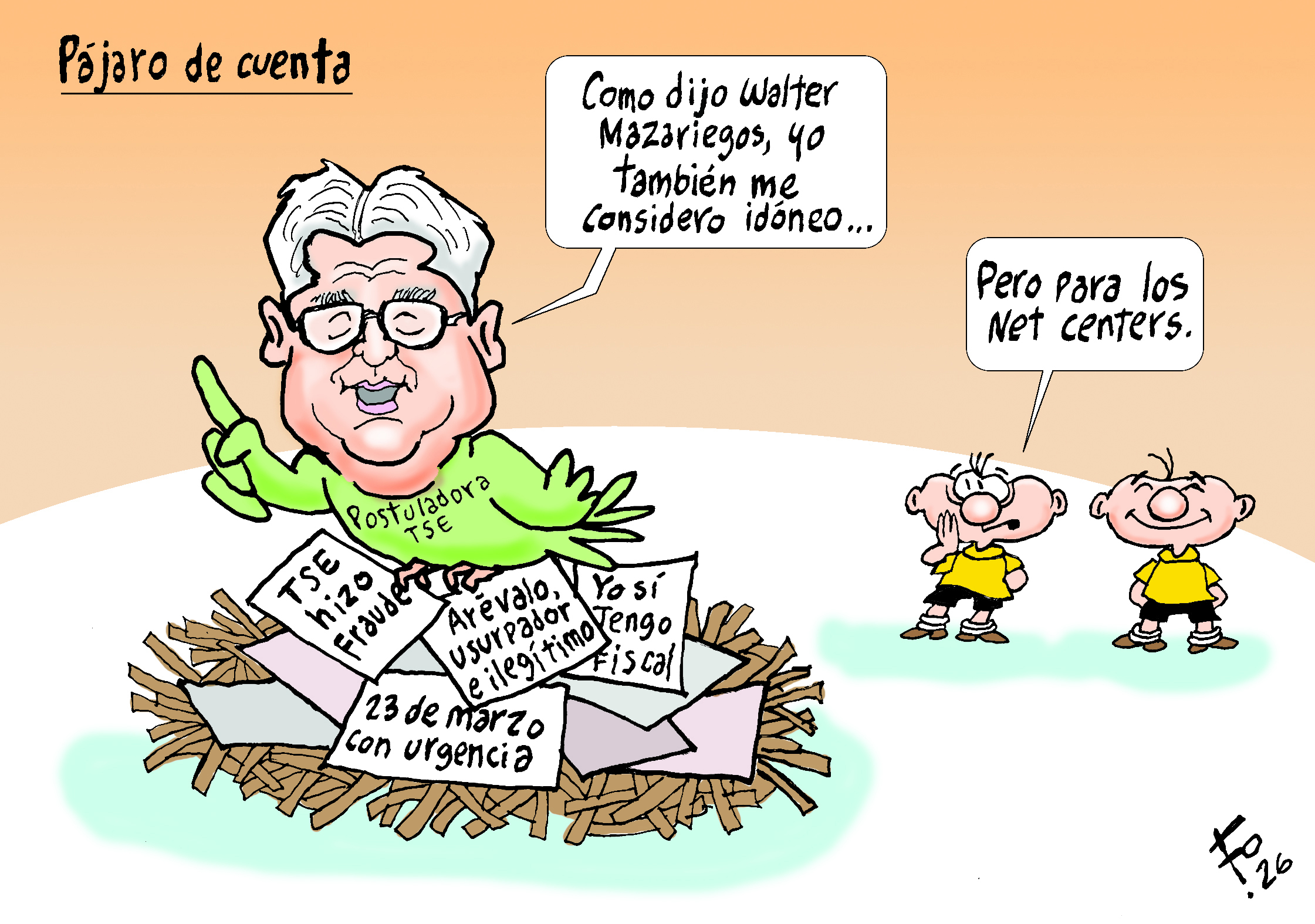 Personaje: Mynor Herrera.