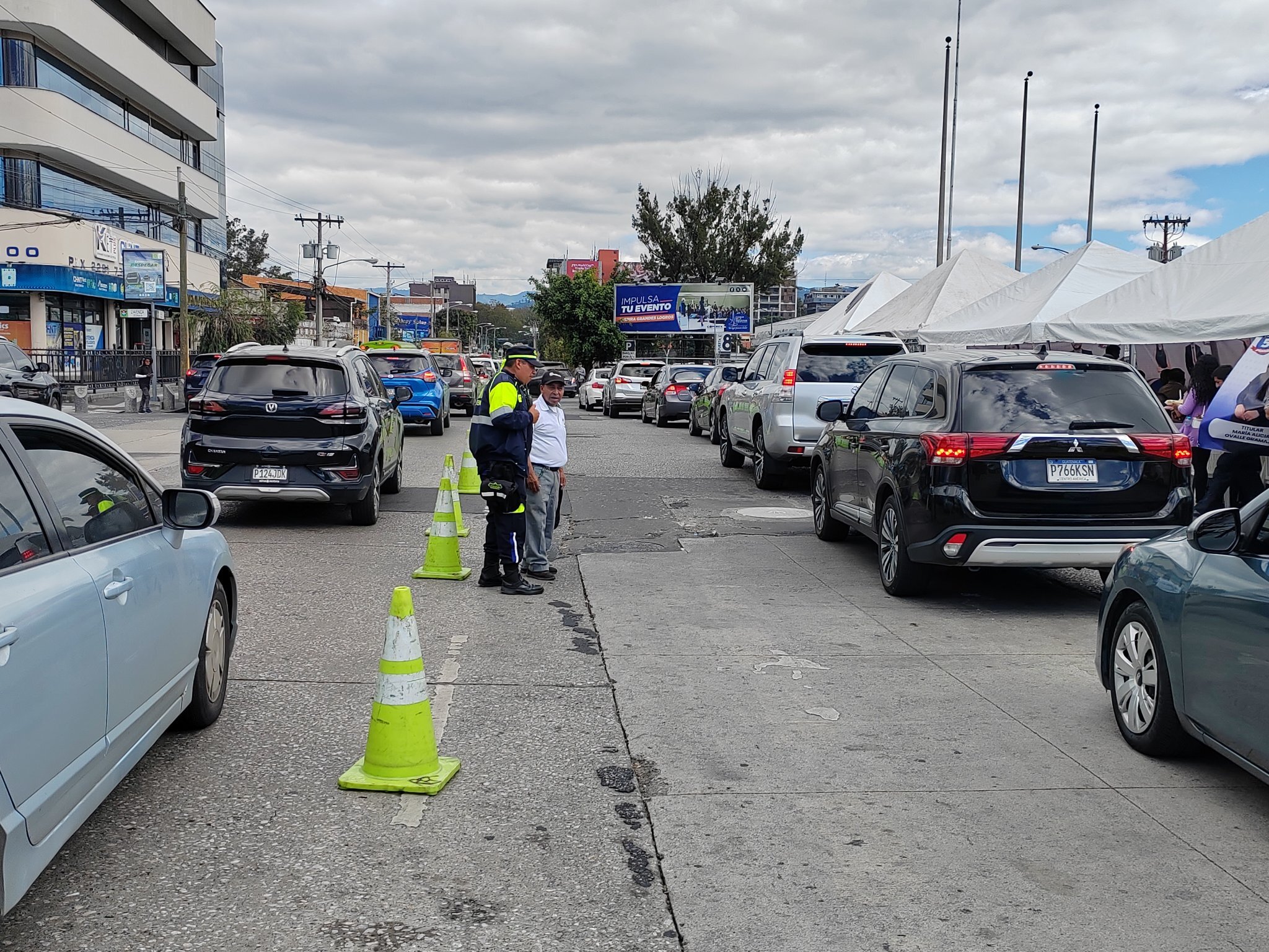 Tránsito Parque de la Industria elección CANG