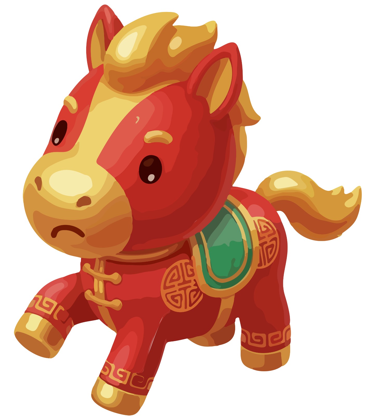 Un error en la producción ha hecho que el caballo llorón se ponga de moda en China.  (Foto Prensa Libre: Shutterstock)