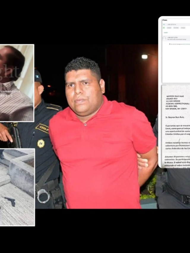 Fotocomposición del narcovideo que muestra a Carlos Zelaya y la captura de Byron Ruiz en Guatemala en 2018, clave en la investigación de InSight Crime.