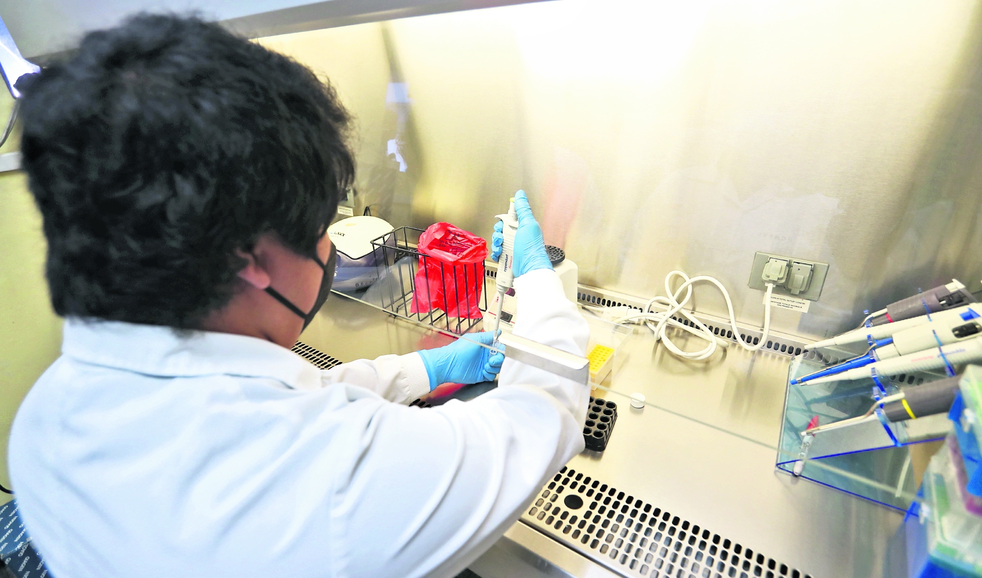 LABORATORIO NACIONAL DE SALUD. Con más de 90 años de servicio, el Laboratorio Nacional de Salud, es el ente encargado de buscar y garantizar la salud y el bienestar de todos los guatemaltecos. Monitorea enfermedades, aguas, productos alimenticios y farmacéuticos. En la imagen, visita guiada en las instalaciones del Laboratorio Nacional de Salud en sus diferentes unidades de servicio.

Juan Diego González.  110322