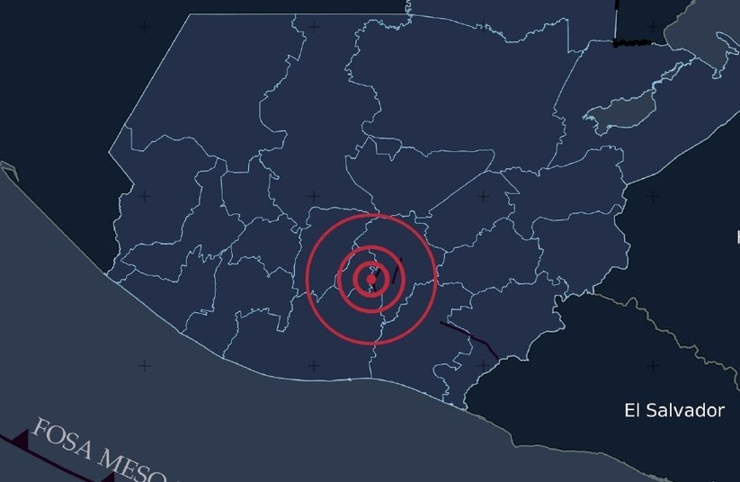 Temblores en Guatemala 9 de enero 2026 Sacatepéquez