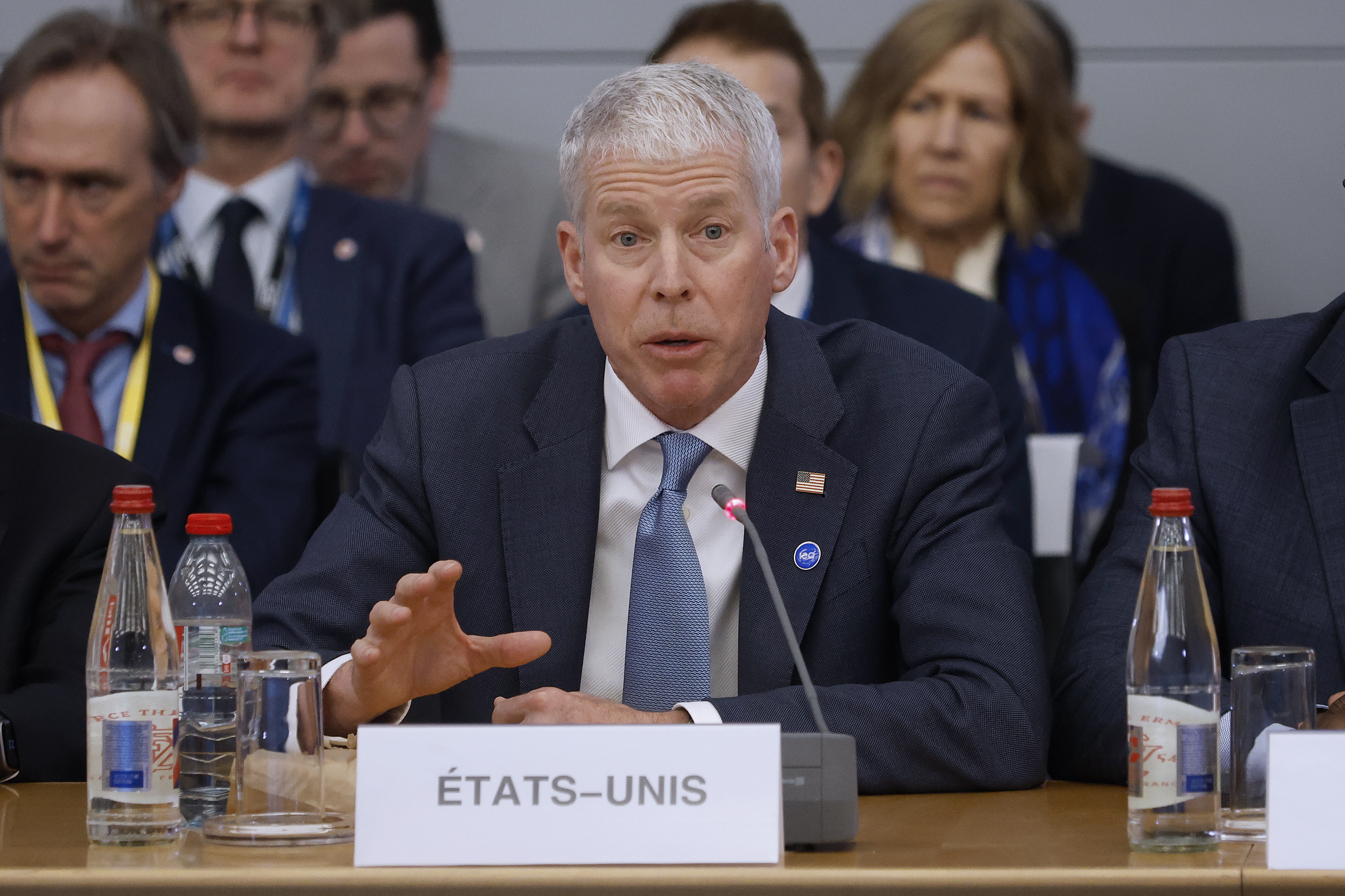 El secretario de Energía de Estados Unidos, Chris Wright. (Foto Prensa Libre: EFE/EPA/YOAN VALAT). 