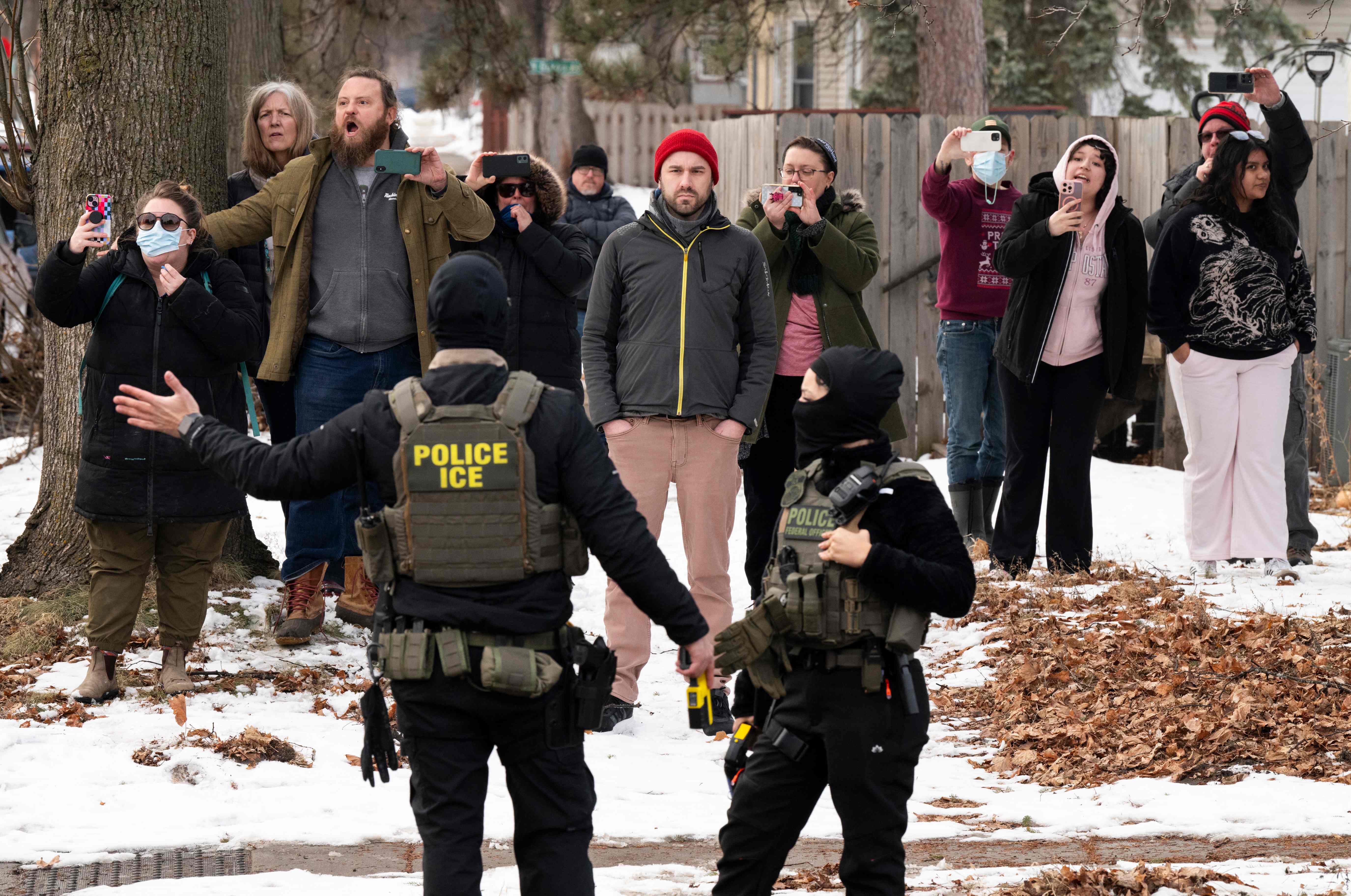 Federal Agents Descend On Minneapolis For Immigration Enforcement Operations