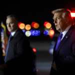 President Trump Spends Weekend At His Mar-a-Lago Resort In Florida