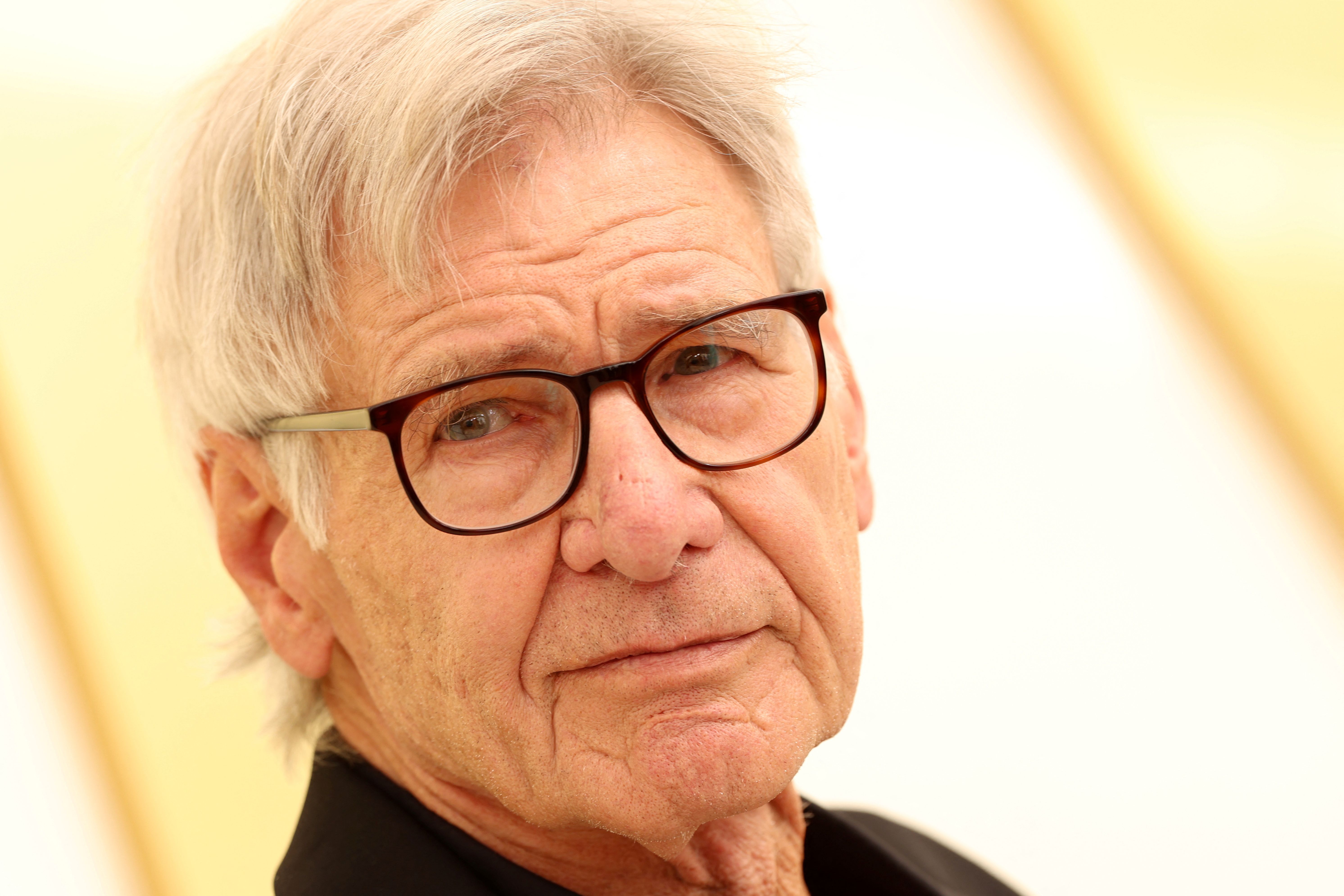 US actor Harrison Ford attends the Apple TV+ Press Day in Santa Monica, California, on February 3, 2026. (Photo by VALERIE MACON / AFP)