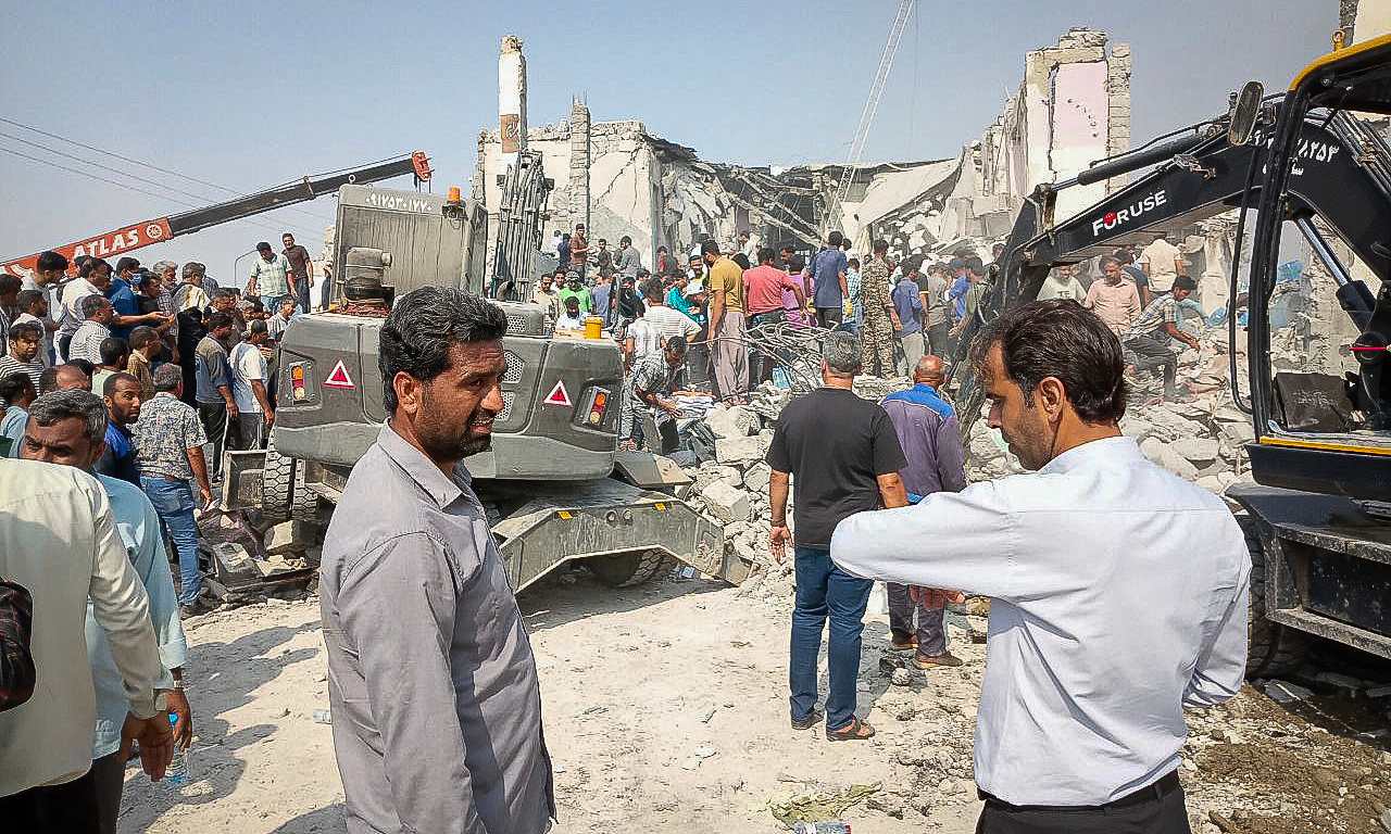This picture obtained from Iran's ISNA news agency shows the site of a strike on a girls' school in Minab, in Iran's southern Hormozgan province, on February 28, 2026. The United States and Israel launched strikes against Iran on February 28, with Israel's public broadcaster reporting that supreme leader Ayatollah Ali Khamenei had been targeted, as the Islamic republic retaliated with barrages of missiles at Gulf states and Israel. (Photo by ALI NAJAFI / ISNA / AFP)