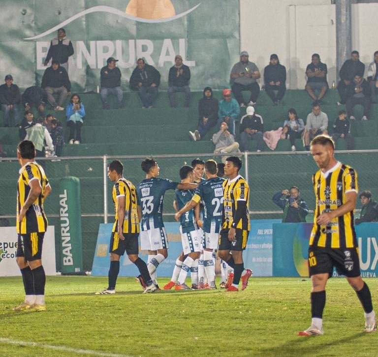 Antigua GFC consigue su primer triunfo del torneo Clausura 2026. (Foto Prensa Libre: Antigua GFC).