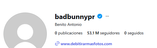 Bad Bunny borra todas sus publicaciones de Instagram tras el Super Bowl