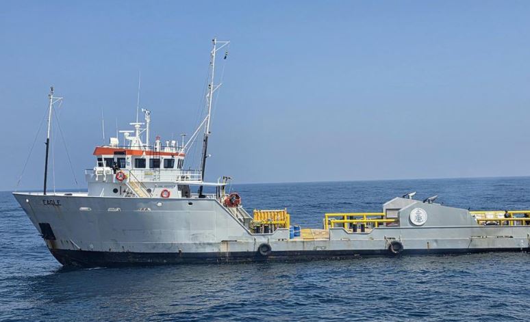 Buque incautado en El Salvador