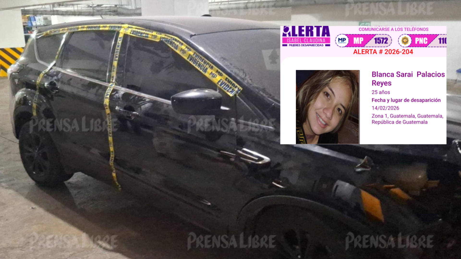 Huellas dactilares, un carro y cámaras: revelan detalles del crimen contra Sarai Palacios, la salvadoreña asesinada en Guatemala