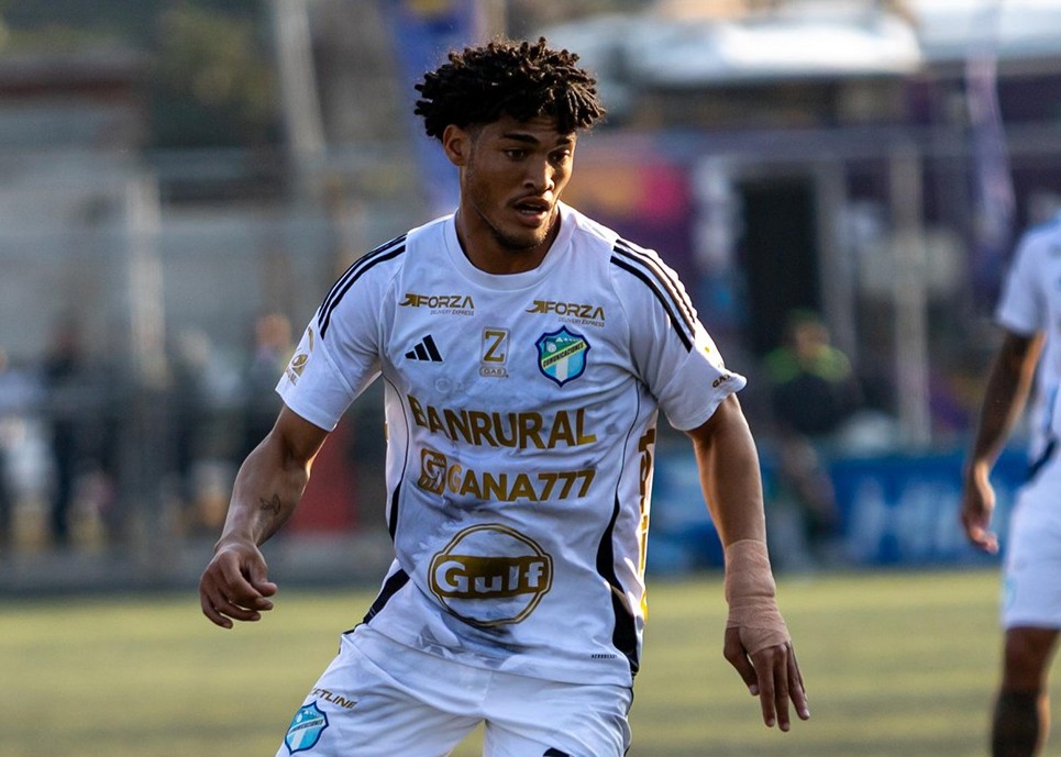 Dairon Reyes es el máximo goleador de Comunicaciones en el Torneo Clausura 2025. (Foto: Prensa Libre Comunicaciones).